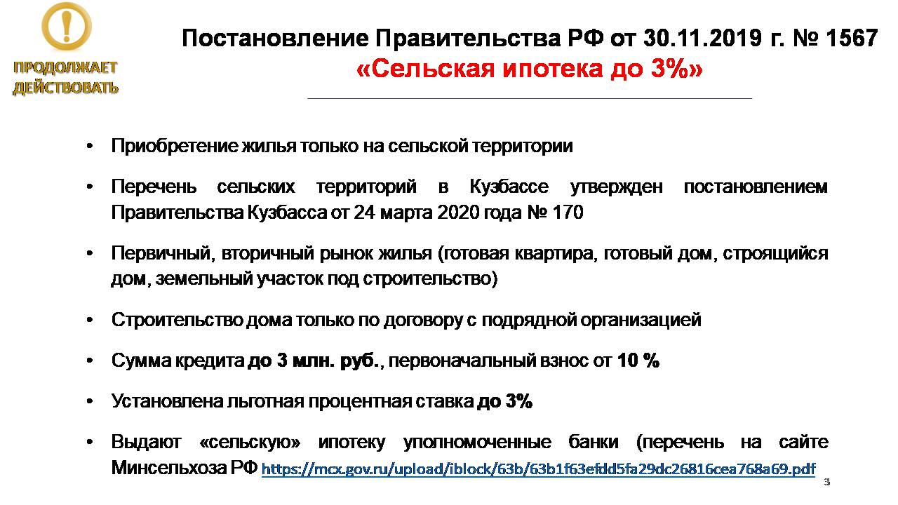 Ипотечные программы поддержки для граждан